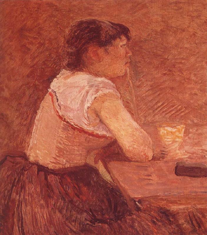 Absinthe Drinder, Henri de toulouse-lautrec